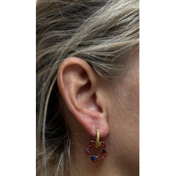 Pampilles  Calie Bronze Bleu