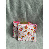 Lot de 4 lingettes floral